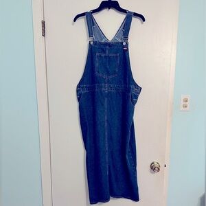 Overall skirt xl denim
